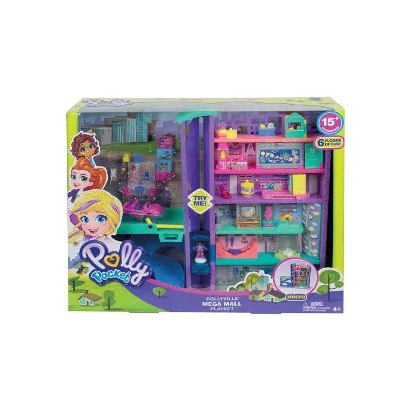 Zestaw figurek Polly Pocket Centrum handlowe