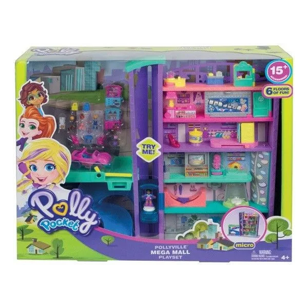 Zestaw figurek Polly Pocket Centrum handlowe