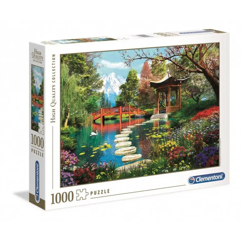 Puzzle 1000 elementów HQ Ogród Fuji
