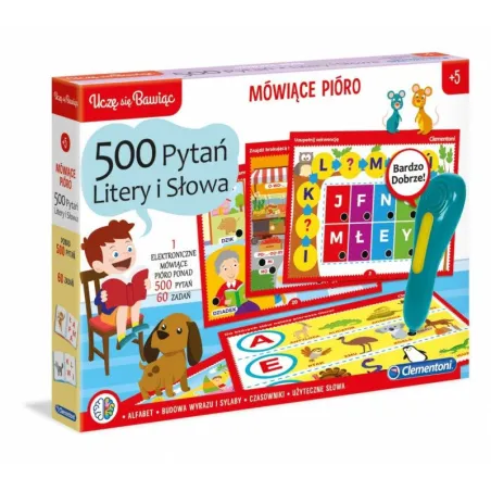 Mówiące pióro 500 pytań Litery i słowa