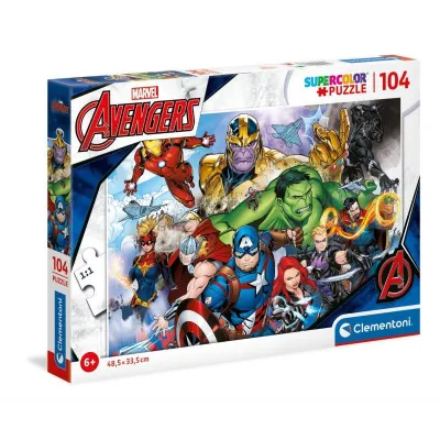 Puzzle 104 elementy Avengers