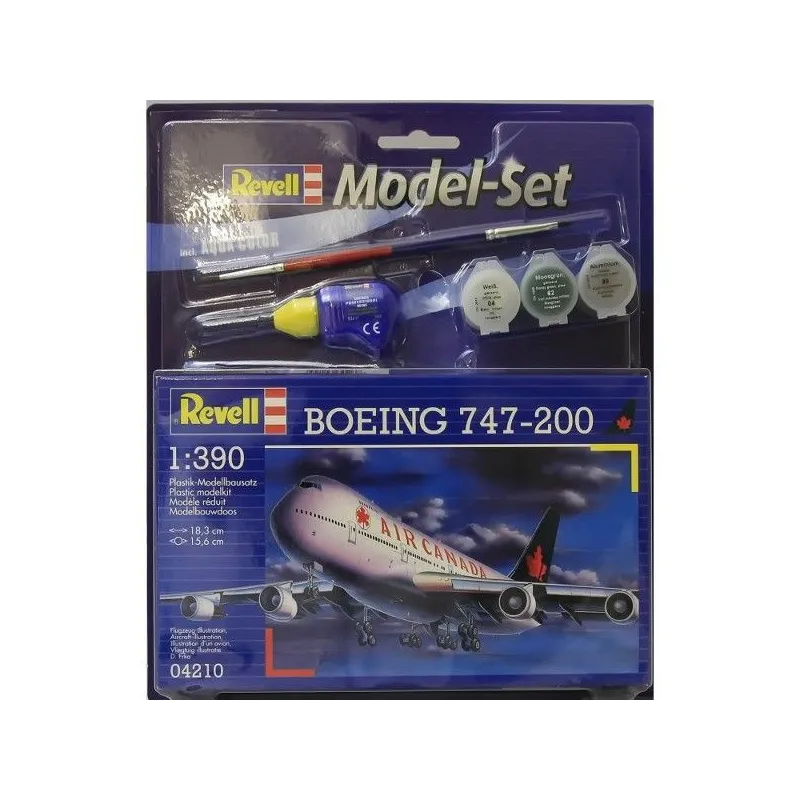 REVELL Model Set Boeing 747-200