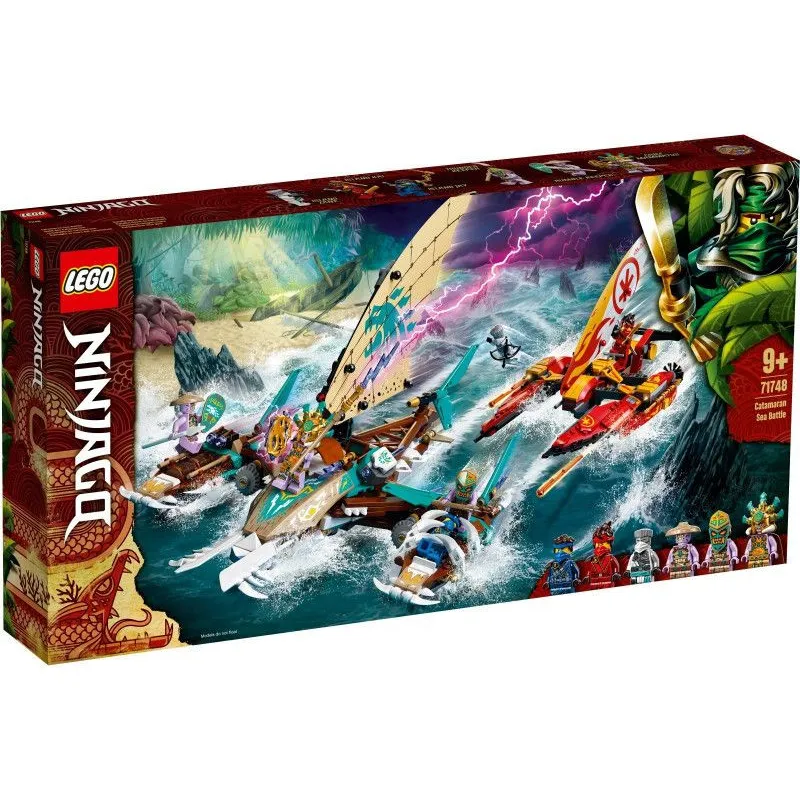 Klocki Ninjago 71748 Morska bitwa katamaranów