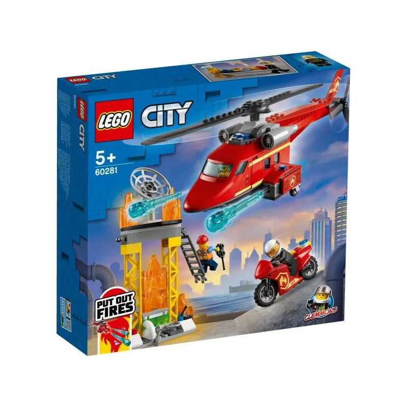 Klocki City 60281 Strażacki helikopter ratunkowy