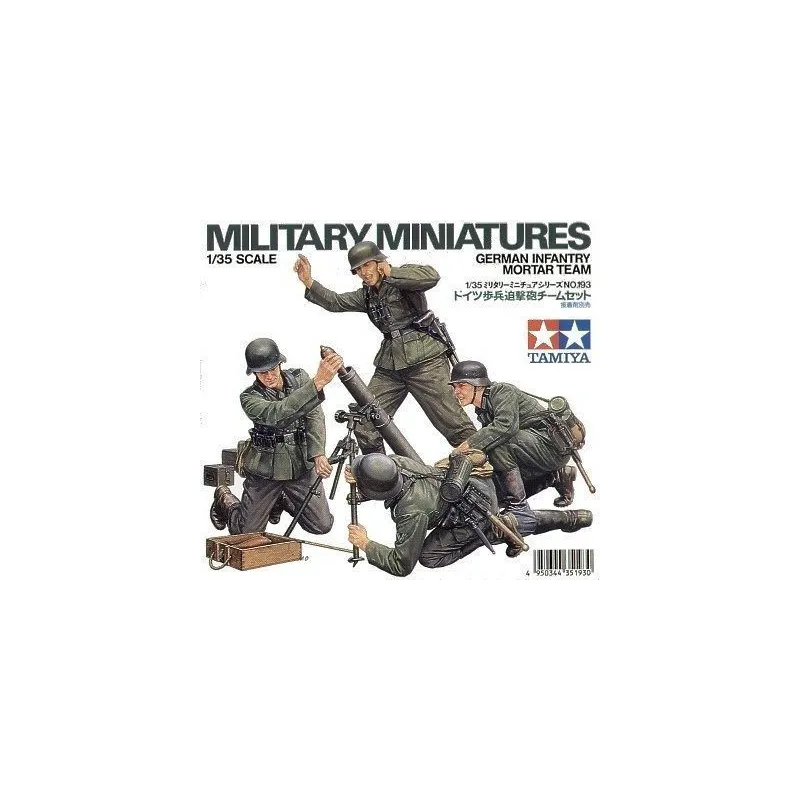 German Infantry Mortar Team