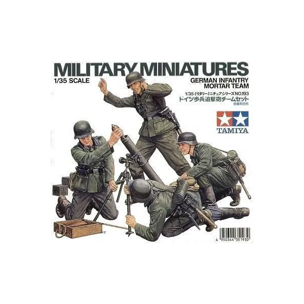 German Infantry Mortar Team