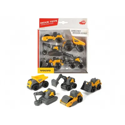 Zestaw pojazdów budowlanych, Volvo CONSTR 5-pak