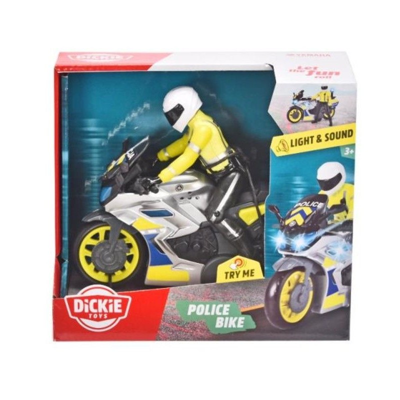 Pojazd SOS Motocykl policyjny 17 cm