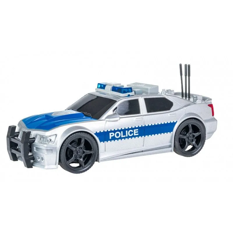 Auto Policja światło i dźwięk