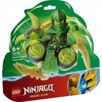 Klocki Ninjago 71779 Smocza moc Lloyda - obrót spinjitzu