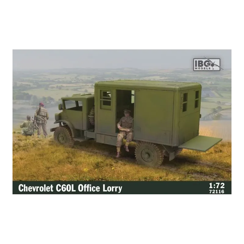 Model plastikowy Chevrolet C60L Office Lorry 1/72