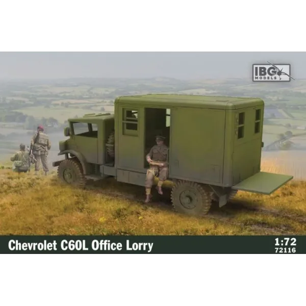 Model plastikowy Chevrolet C60L Office Lorry 1/72