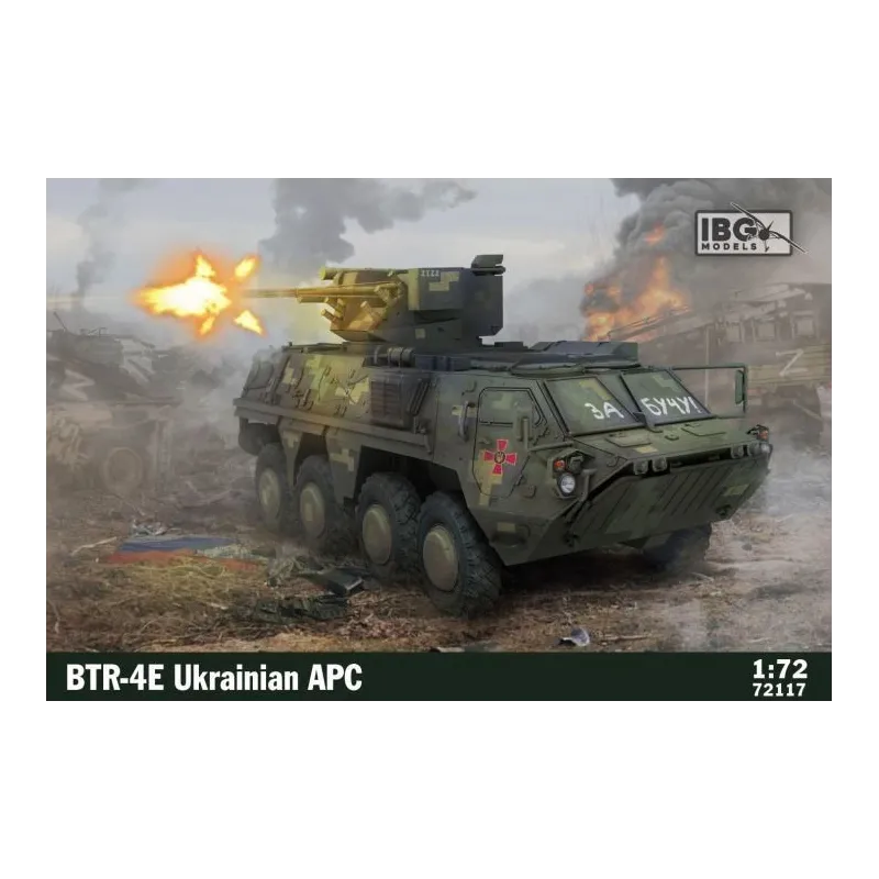 Model plastikowy BTR-4E Ukrainian APC 1/72