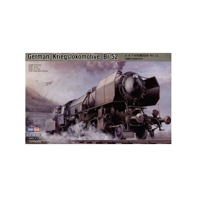 HOBBY BOSS German Kriegslokomotive Br 52
