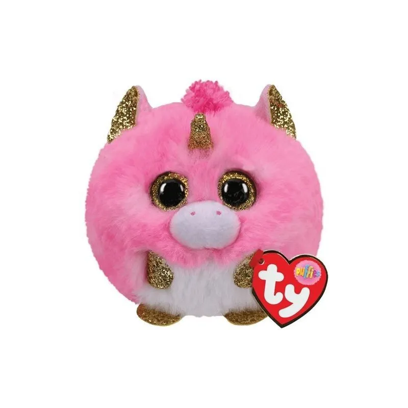 Maskotka TY Puffies - Różowy jednorożec