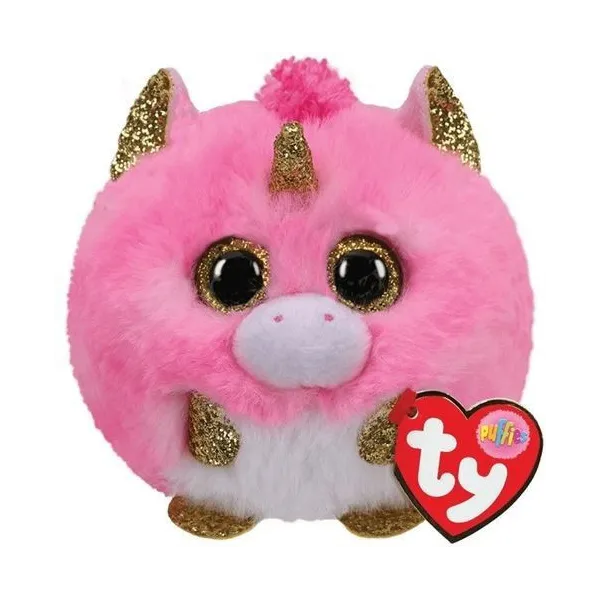 Maskotka TY Puffies - Różowy jednorożec