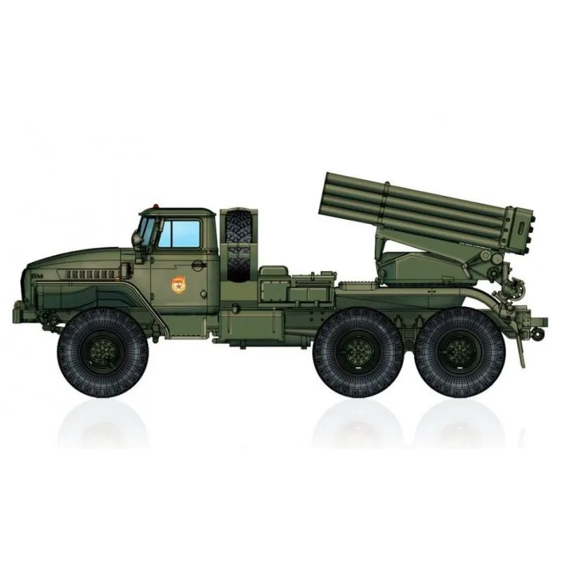 Model plastikowy BM-21 GRAD Rocket Launcher 1/72