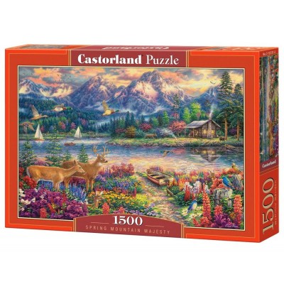 Puzzle 1500 elementów Spring mountain majesty