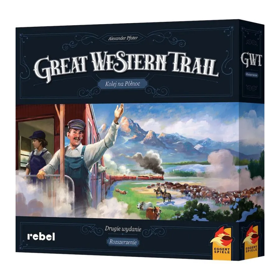 Gra Great Western Trail: Kolej na Północ