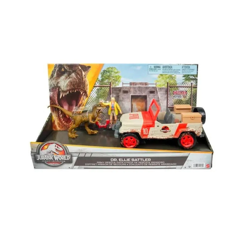 Zestaw figurek Jurassic World Ellie Sattler