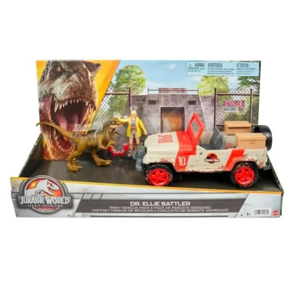 Zestaw figurek Jurassic World Ellie Sattler