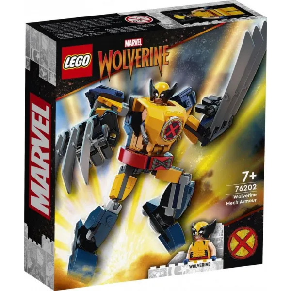 Klocki Super Heroes 76202 Mechaniczna zbroja Wolverinea