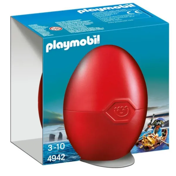 Figurka Pirates 4942 Pirat na łodzi z wiosłami