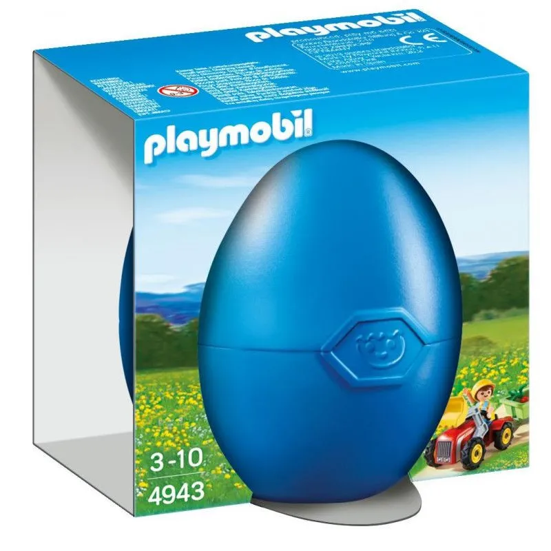 Figurka Country 4943 Chłopiec z traktorem