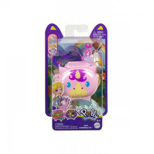Figurka Polly Pocket + jednorożec