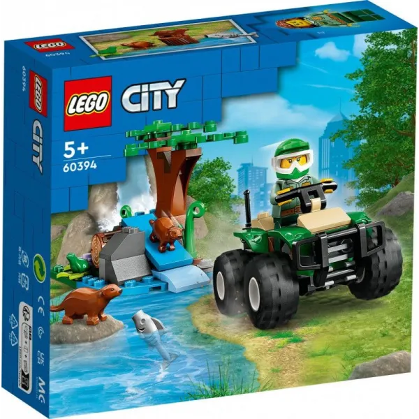 Klocki City 60394 Quad i siedlisko wydry