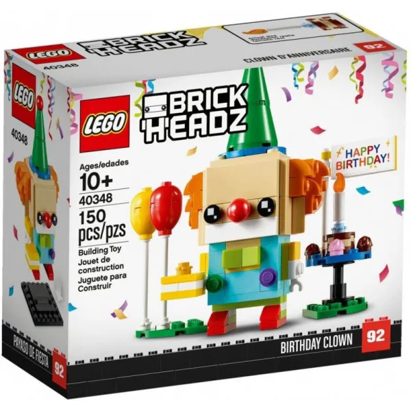 Klocki BrickHeadz 40348 Klaun z urodzinowego przyjęcia