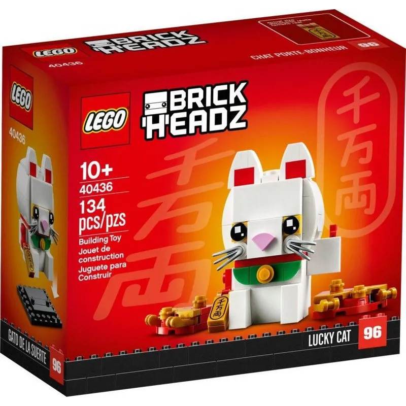 Klocki BrickHeadz 40436 Kot szczęścia