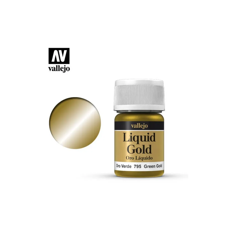 Vallejo 70795 Green Gold MC216 35ml