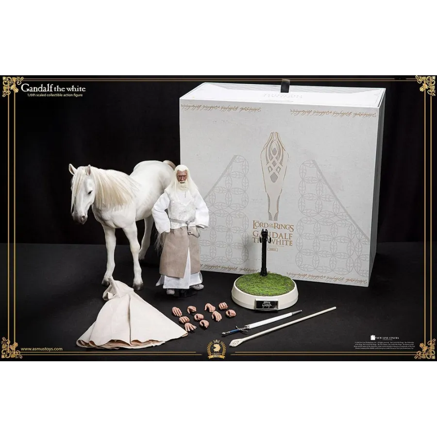 Figurka Lord of the Rings: Gandalf the White skala 1:6