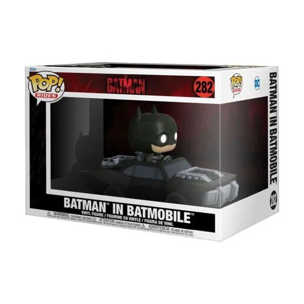Figurka Funko Pop Ride figure Movies DC Comics The Batman Batman in Batmobile 282