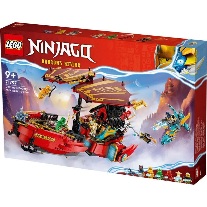 LEGO Ninjago klocki Perła Przeznaczenia wyścig z czasem 71797