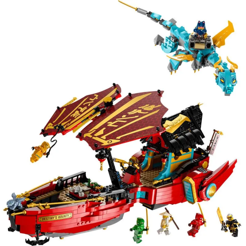 LEGO Ninjago klocki Perła Przeznaczenia wyścig z czasem 71797