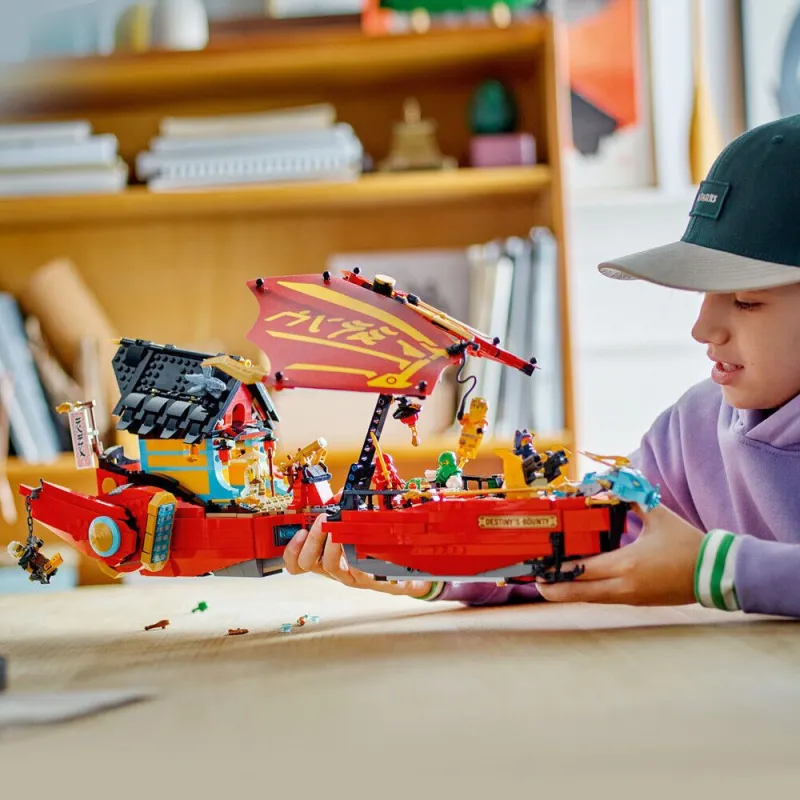 LEGO Ninjago klocki Perła Przeznaczenia wyścig z czasem 71797