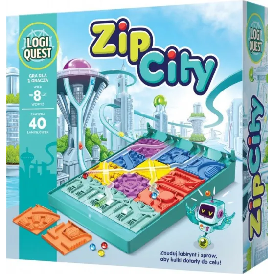 Gra LOGIQUEST: Zip City (edycja polska)