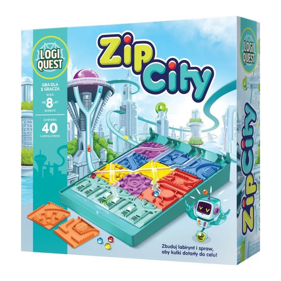 Gra LOGIQUEST: Zip City (edycja polska)
