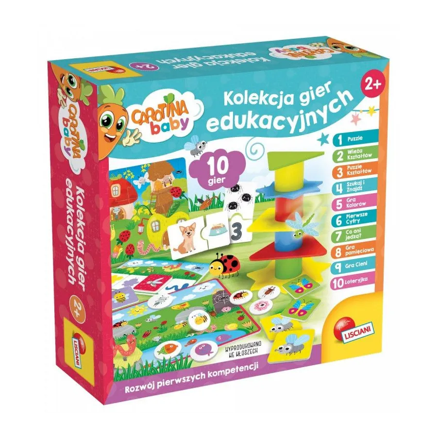 Gra Carotina Baby - Kolekcja gier edukacyjny
