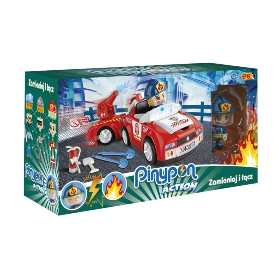 Epee PinyPon Action Zestaw pojazd Straż pożarna