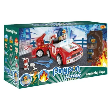 Epee PinyPon Action Zestaw pojazd Straż pożarna