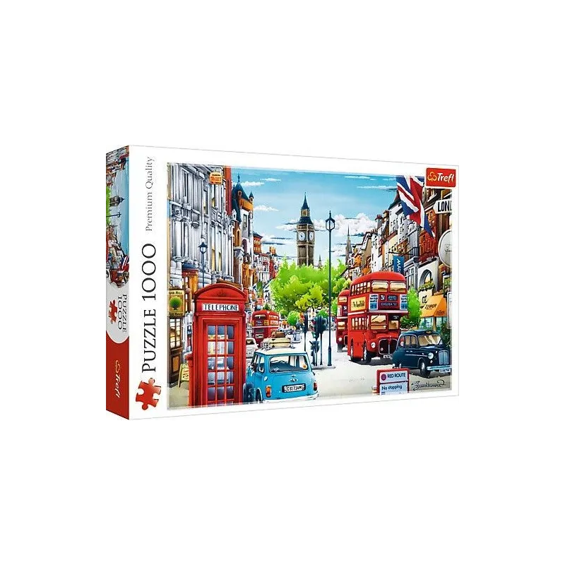 Puzzle 1000 elementów - Ulica Londynu