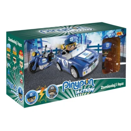 Epee PinyPon Action Zestaw pojazd z figurką Policja