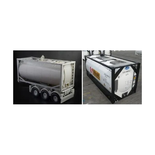 Model plastikowy Przyczepa ze zbiornikiem