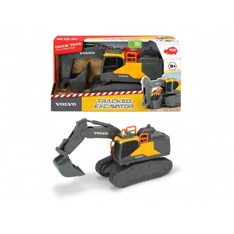 Pojazd Volvo Koparka ze światłem i dźwiękiem