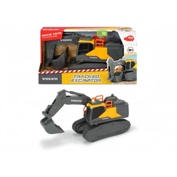 Pojazd Volvo Koparka ze światłem i dźwiękiem