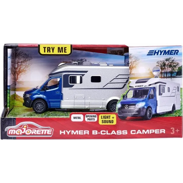 Pojazd Majorette G.S.Hymer B-Class Kamper 19 cm