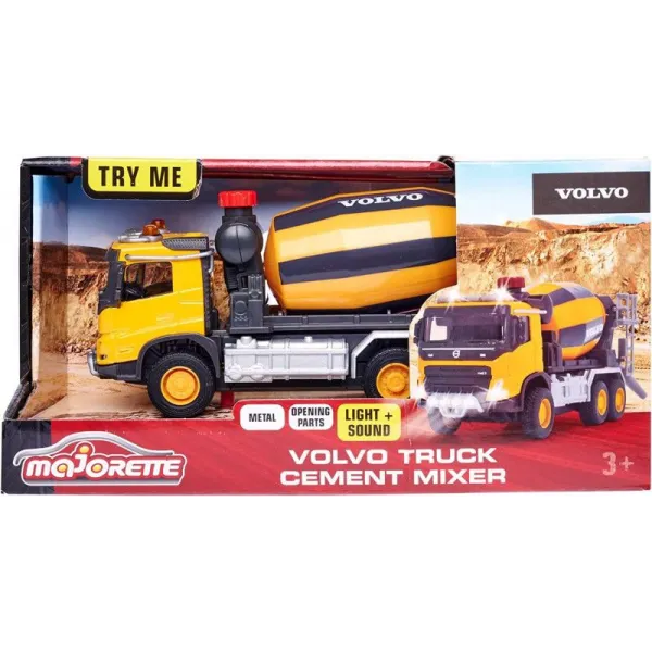 Pojazd Majorette G.S. Volvo Betoniarka 19 cm